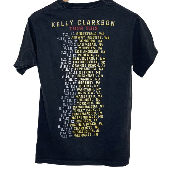 Kelly Clarkson 2012 Kelly Clarkson Tour T-Shirt | Size Small - Picture 3 of 6